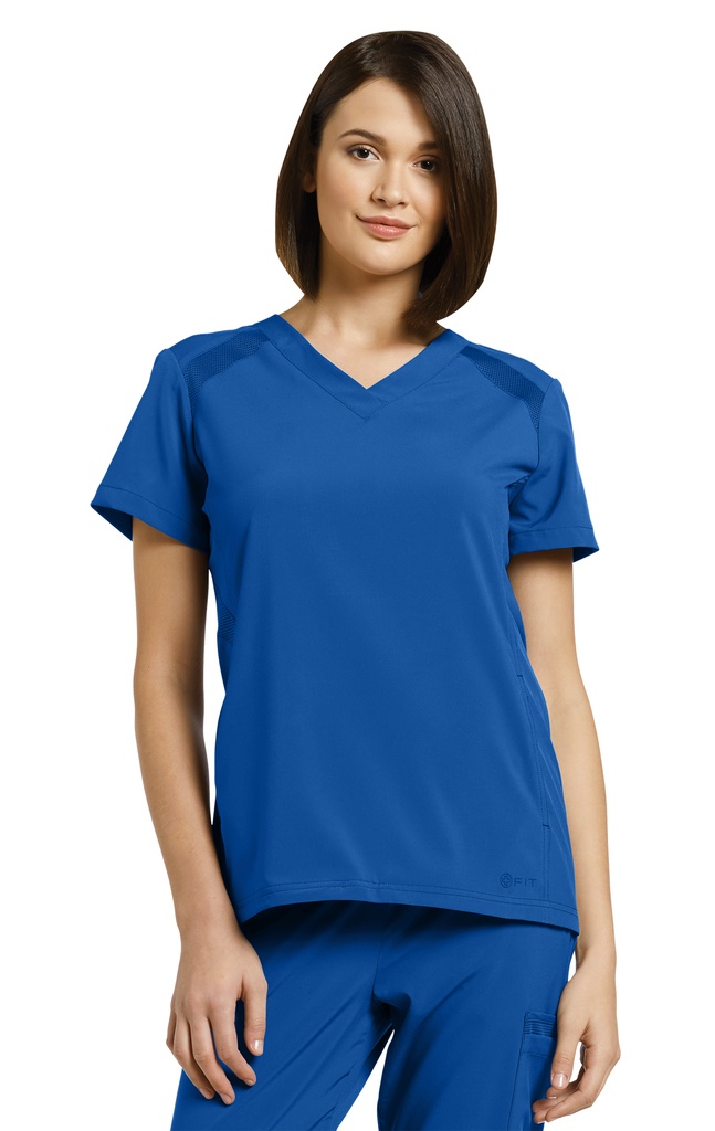 746 Camisa Médica de Mujer Bolsillos Escondidos Dry Fit